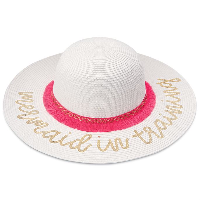 Mud Pie Mermaid Hats in Blue, Pink or White
